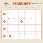 2月営業日のお知らせ